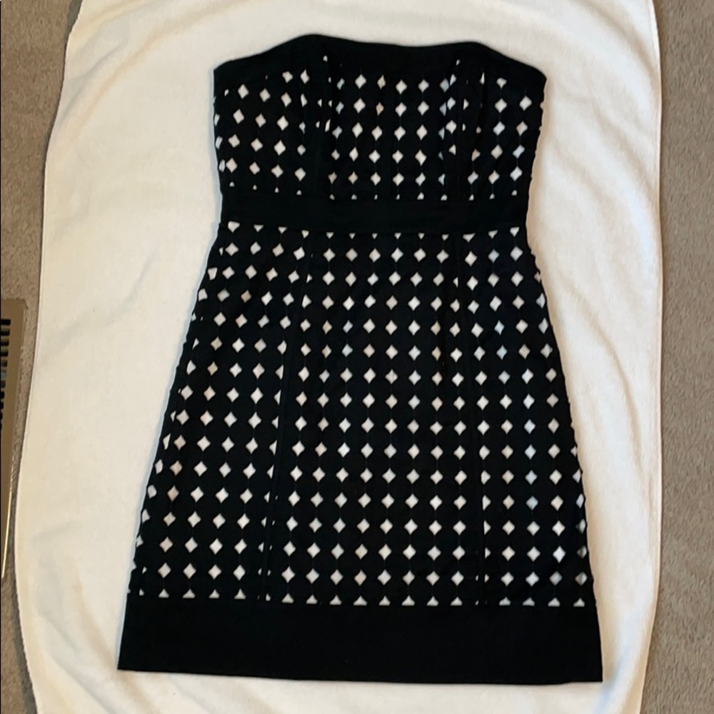 WHBM strapless dress